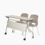 Folding Desk - 맥스 2인 세트 (라운드)